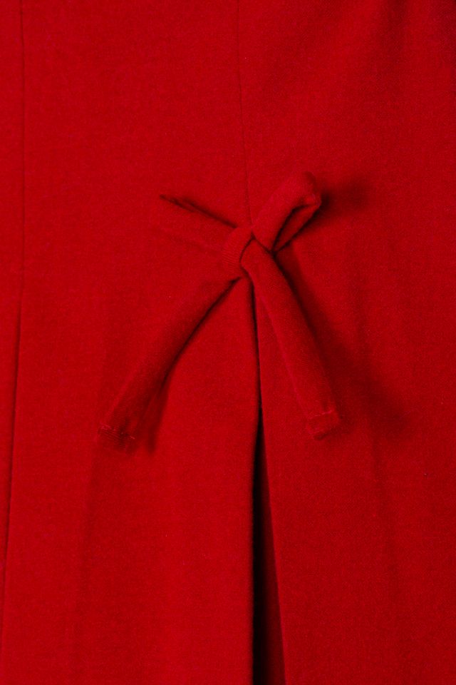 Patachou Delicate Bow Red Skirt