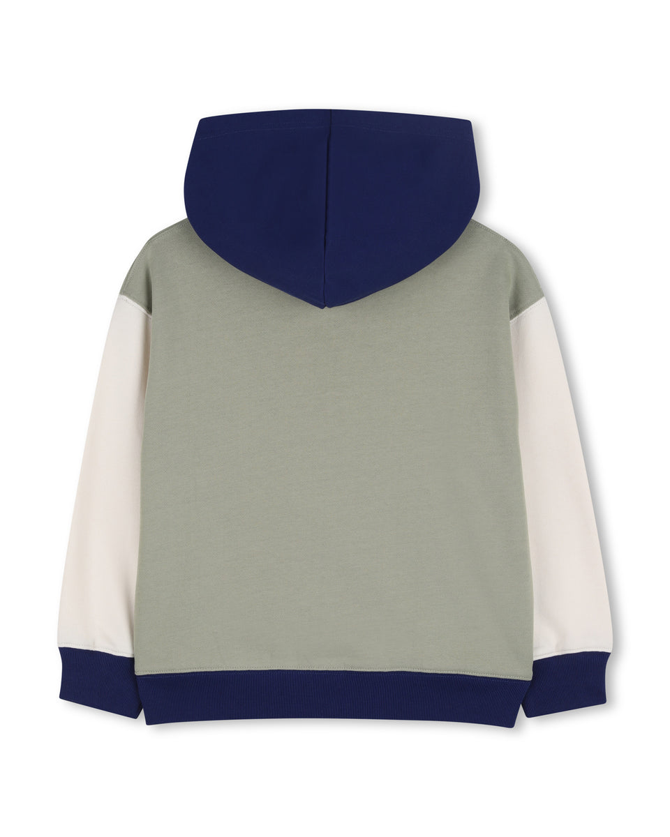 Billie Blush Lime Zip Up Sweatshirt