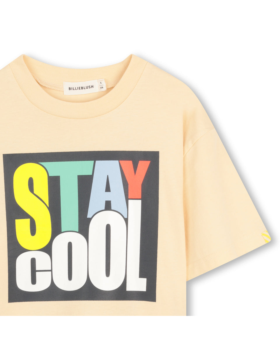 Billie Blush Stone "Stay Cool" S/S T-Shirt