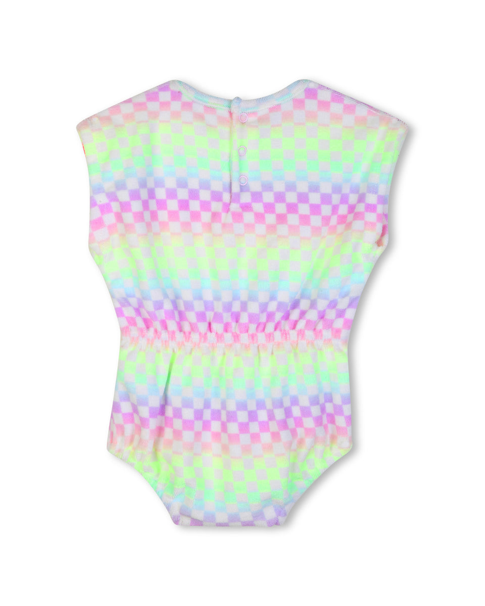 Billie Blush Multicolor Terry Jumpsuit