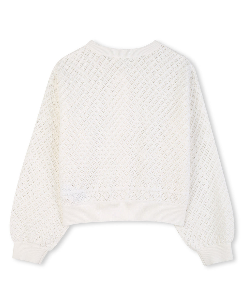 Billie Blush Lily Knit Glitter Cardigan