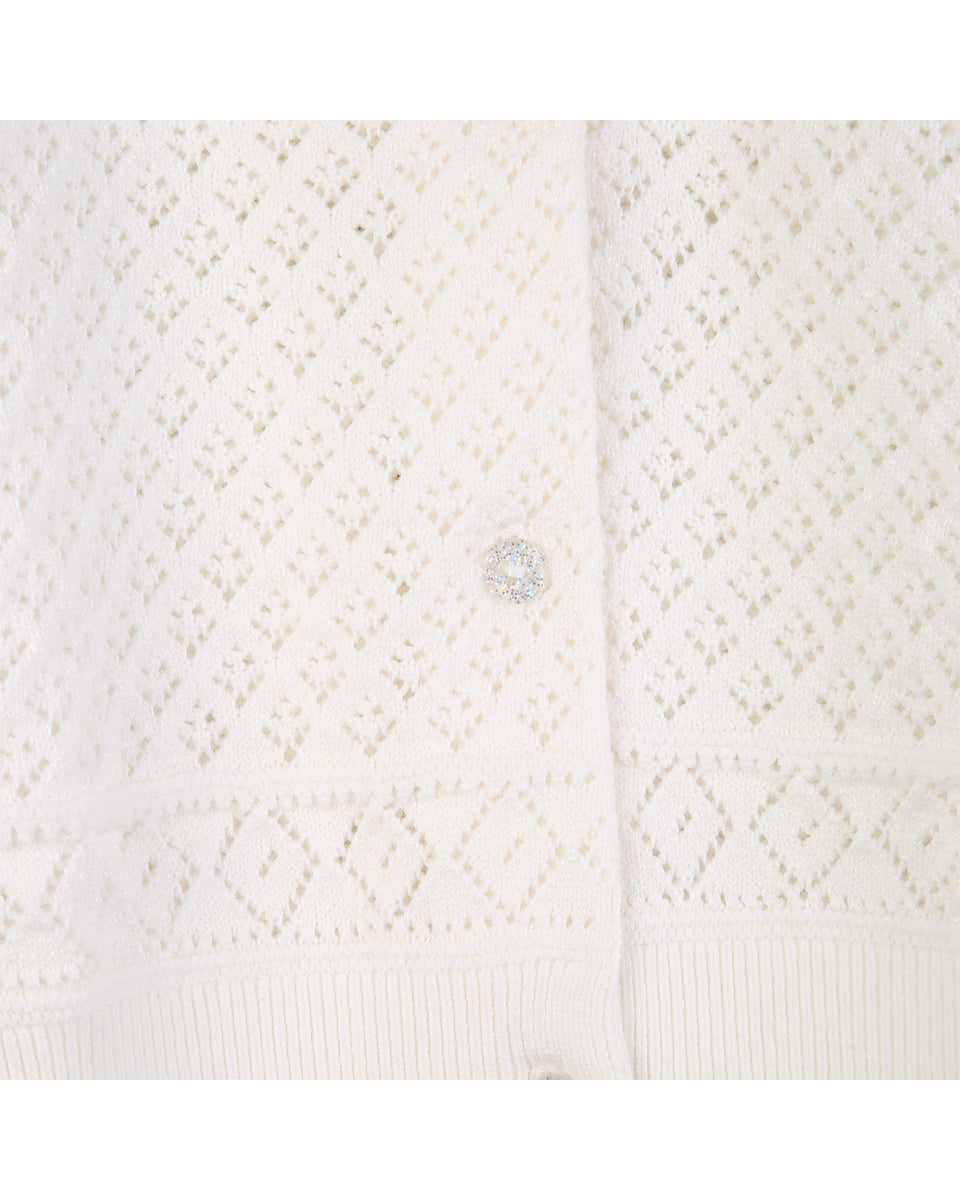 Billie Blush Lily Knit Glitter Cardigan