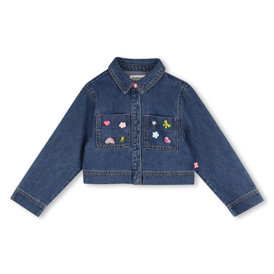 Billie Blush Stone Icons Denim Shirt