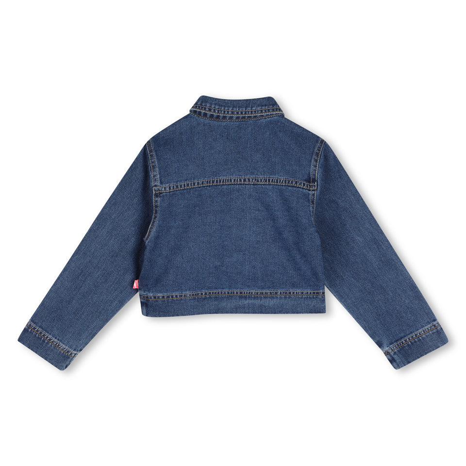 Billie Blush Stone Icons Denim Shirt