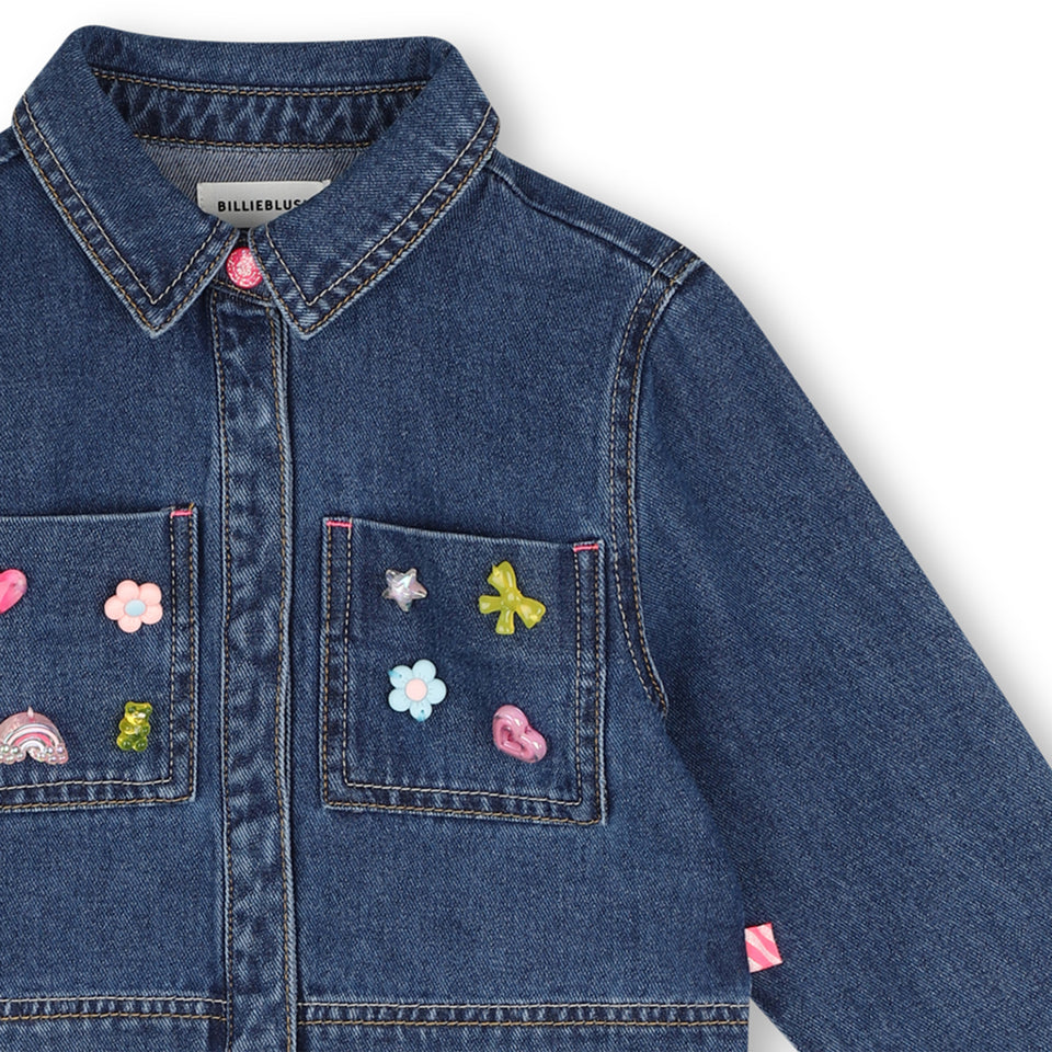 Billie Blush Stone Icons Denim Shirt