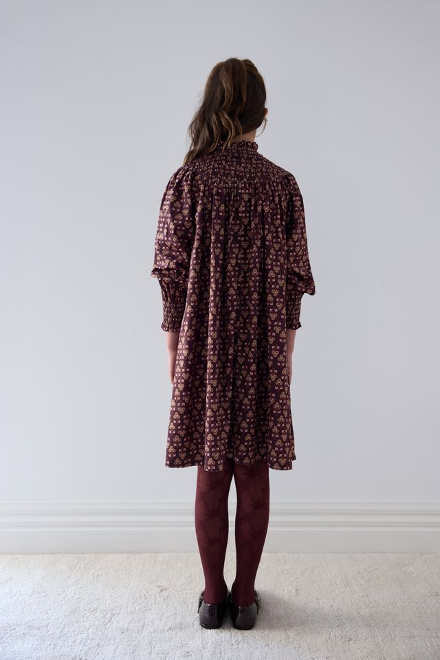 Steph Wallpaper Print Cord Dress