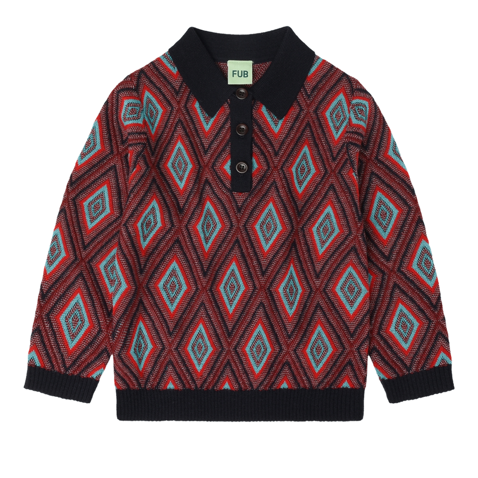 Fub Harlekin Dark Navy Polo