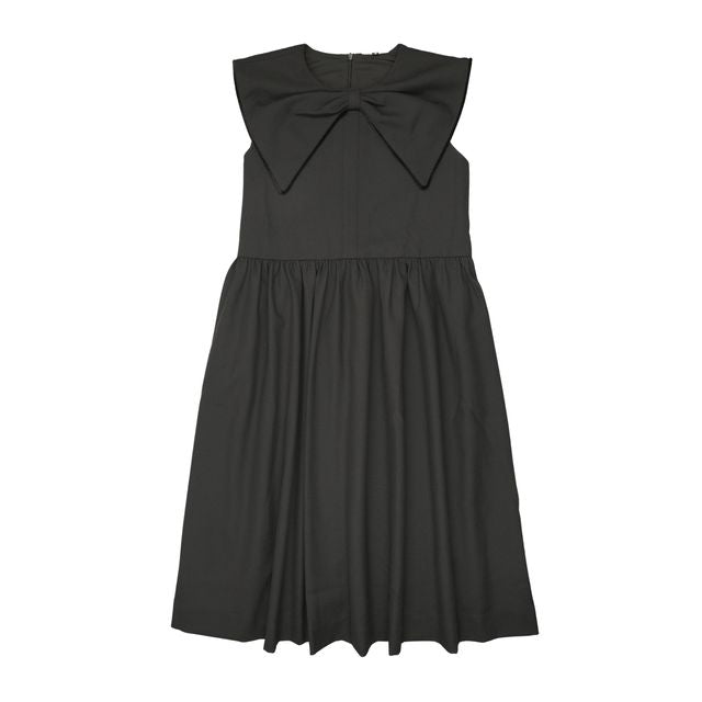 Sweet Threads Black Noir Bow Dress