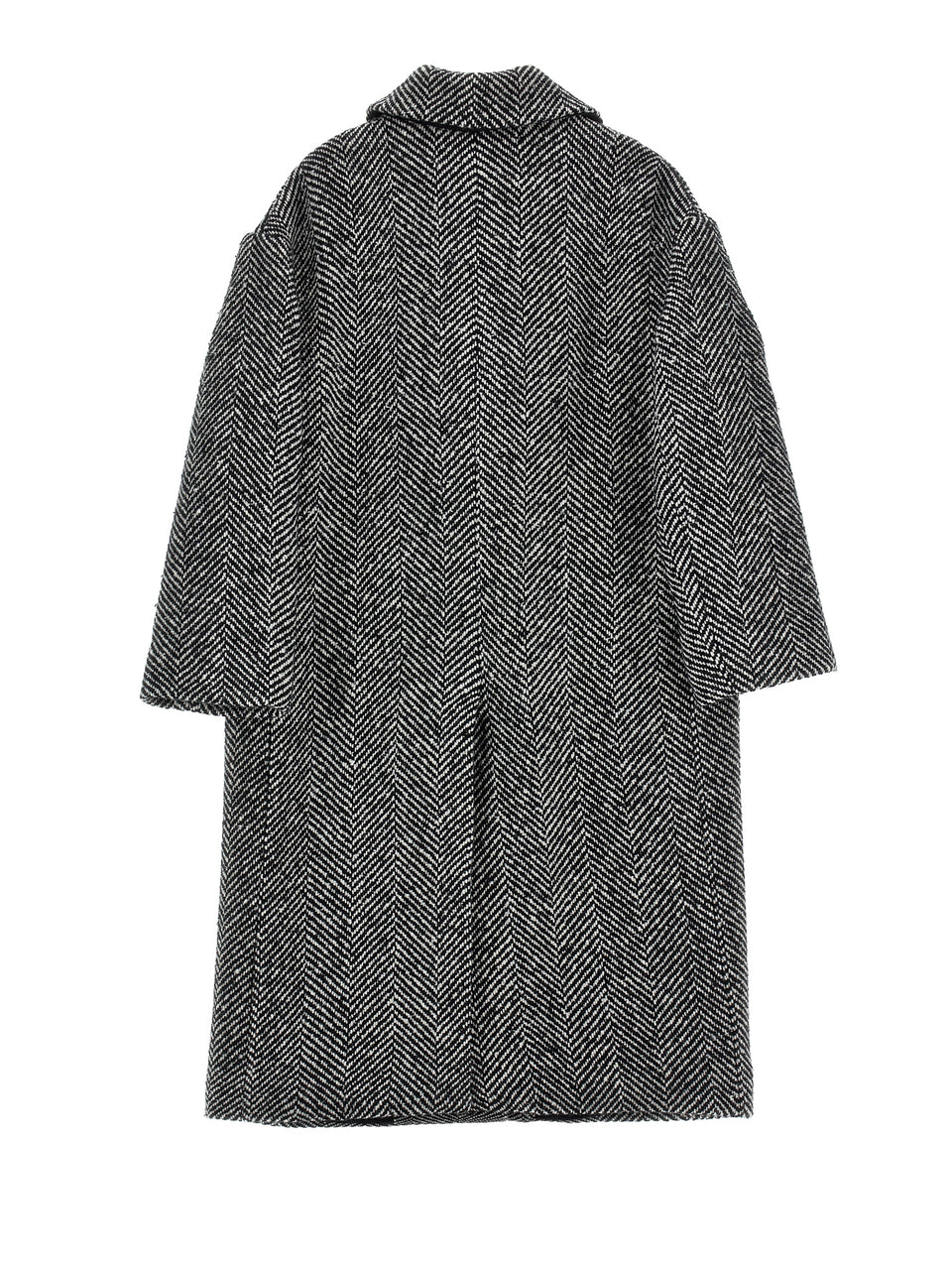 Ermanno Scervino Grey Tailored Long Coat