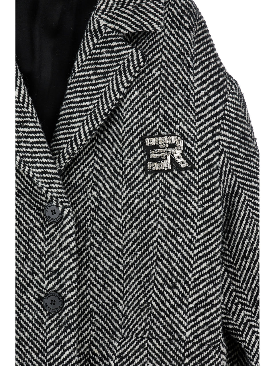Ermanno Scervino Grey Tailored Long Coat