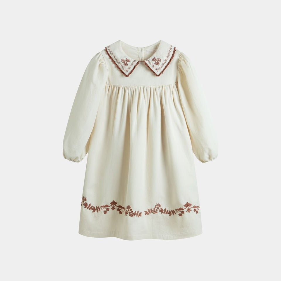 Cera Una Volta Sofia Cream Dress