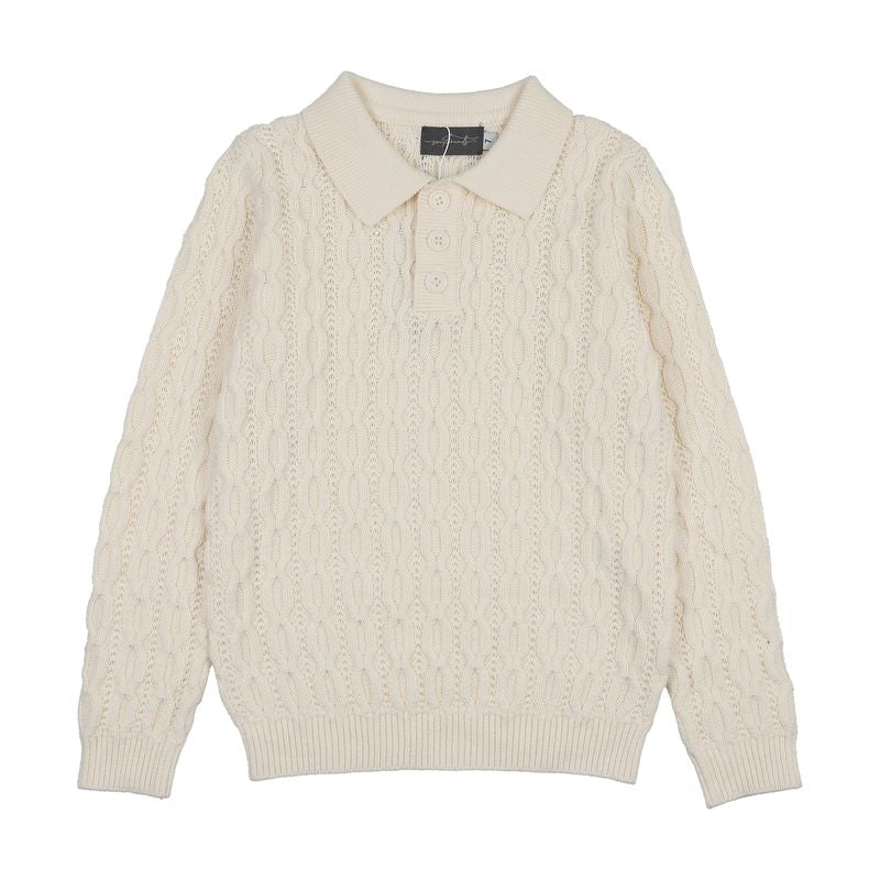 Sweet Threads Cream Tristan Sweater