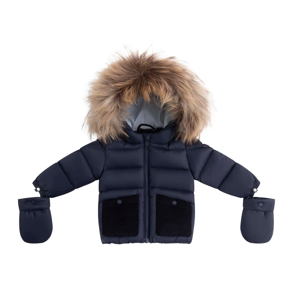 Ellabee Bella Navy/Corduroy/Light Blue Coat