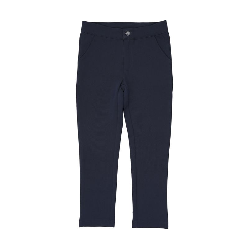 Sweet Threads Navy Carlton Knit Pants