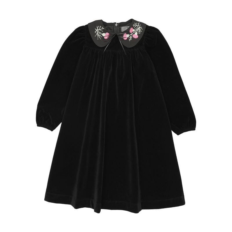 Sweet Threads Black Meadow Dress