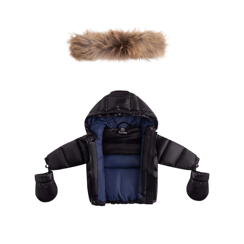 Ellabee Bella Black/Corduroy/Blue Coat