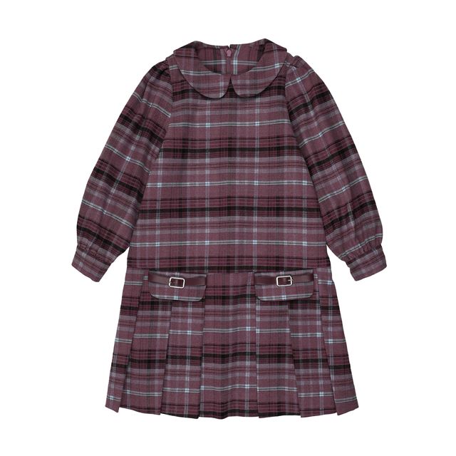 Sweet Threads Purple Plaid Plum Heritage Dress