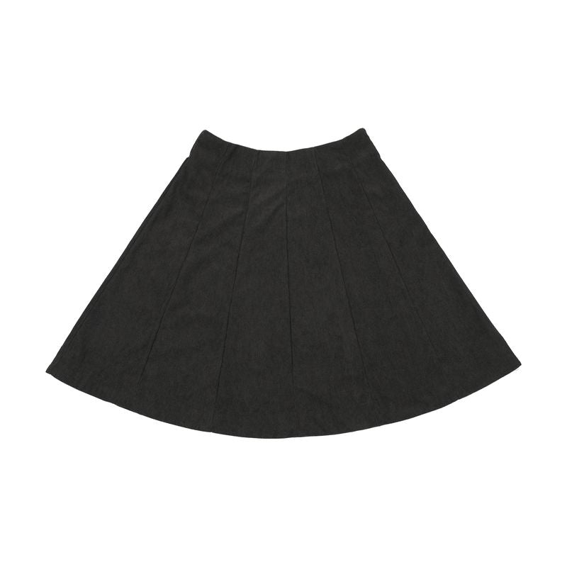 Froo Black Celine Corduroy Maxi Skirt