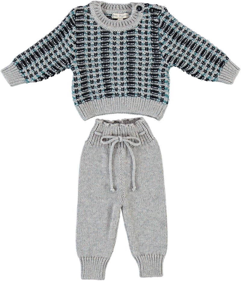 Bebe Organic Sean Crochet Baby Set