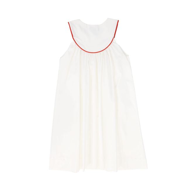 Bamboo White Piped Jumper