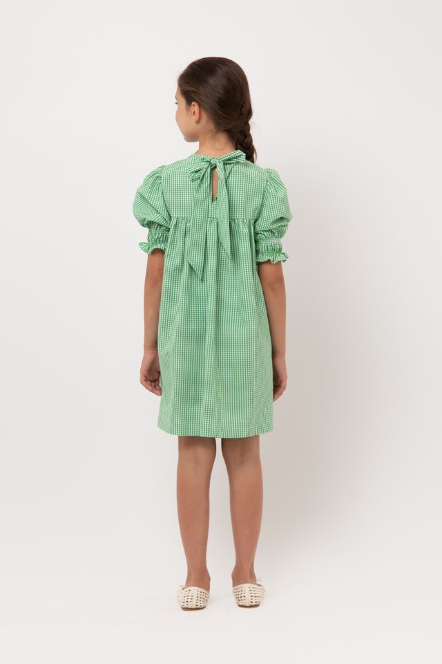 Piccola Ludo Green Jasemina Dress