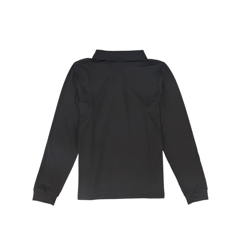 Bace L/S Black Logo Polo
