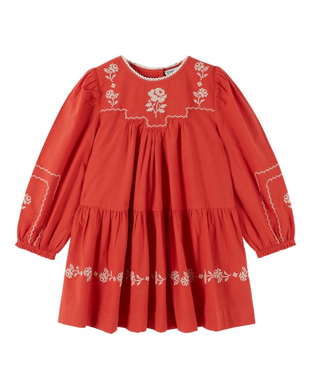 Emile & Ida Griotte Embroidered Dress