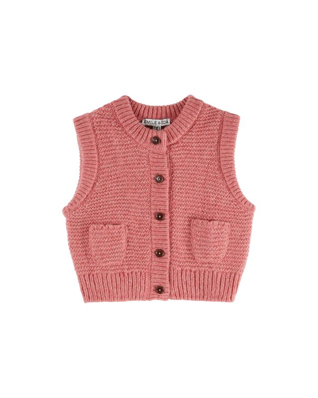 Emile & Ida Blush Soft Vest