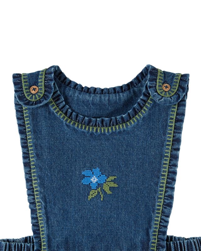 Emile & Ida Denim Overall Dress