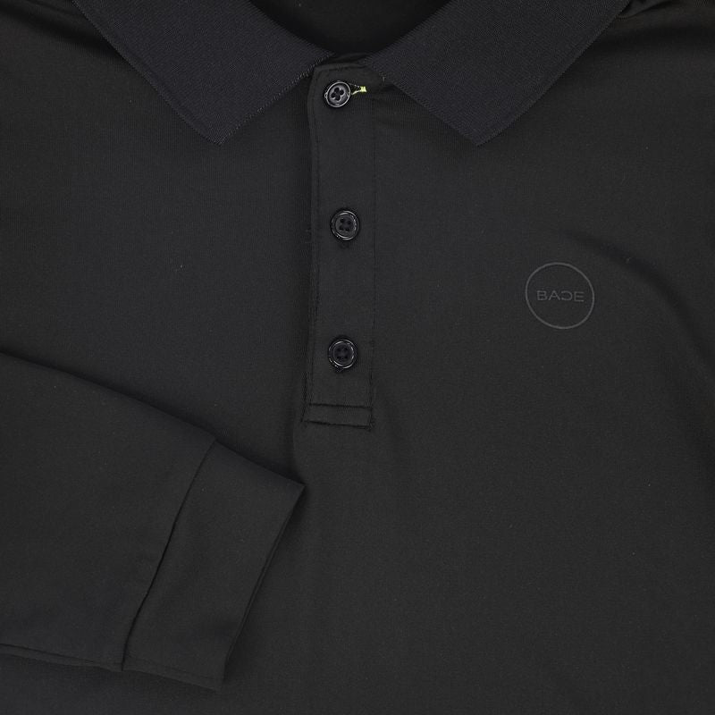 Bace L/S Black Logo Polo