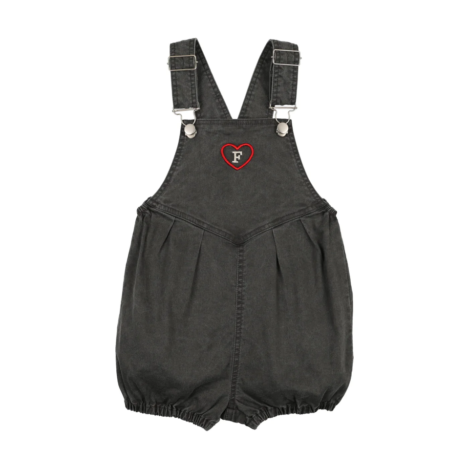 Froo Jamie Grey Denim Girls Romper