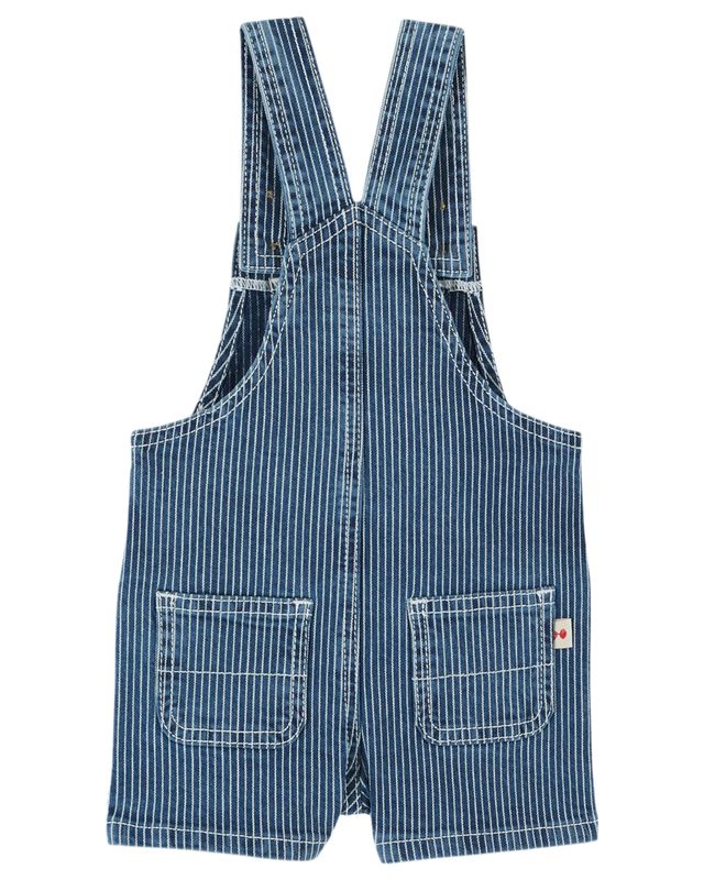 Emile & Ida Denim Pinstripe Romper