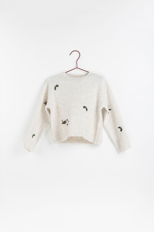 Please Mom Apple Knit Sweater