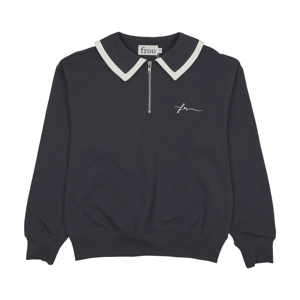 Froo Casey Navy Blue Sweatshirt