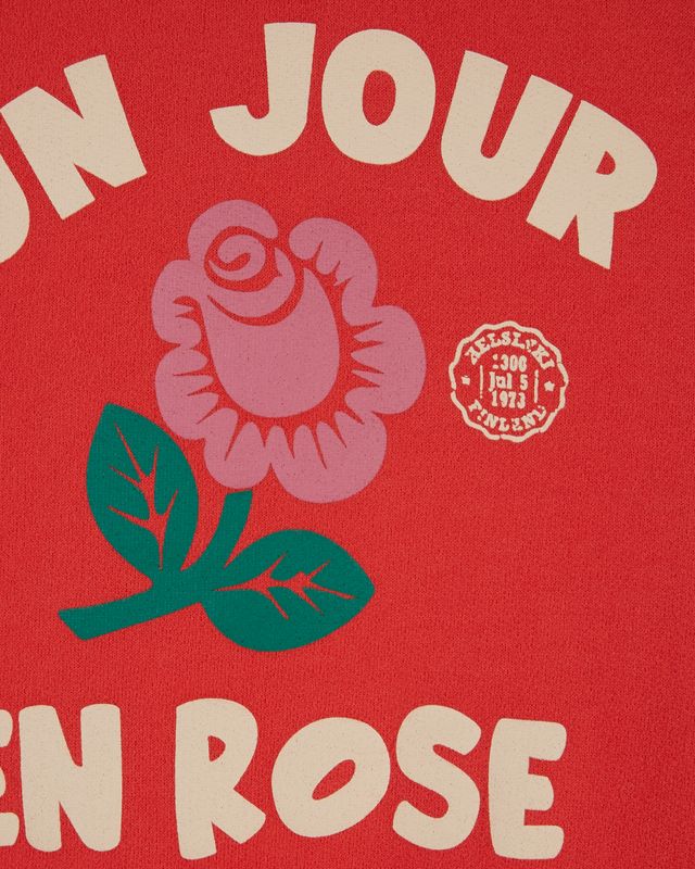 Emile & Ida Red "Un Jour En Rose" Sweatshirt