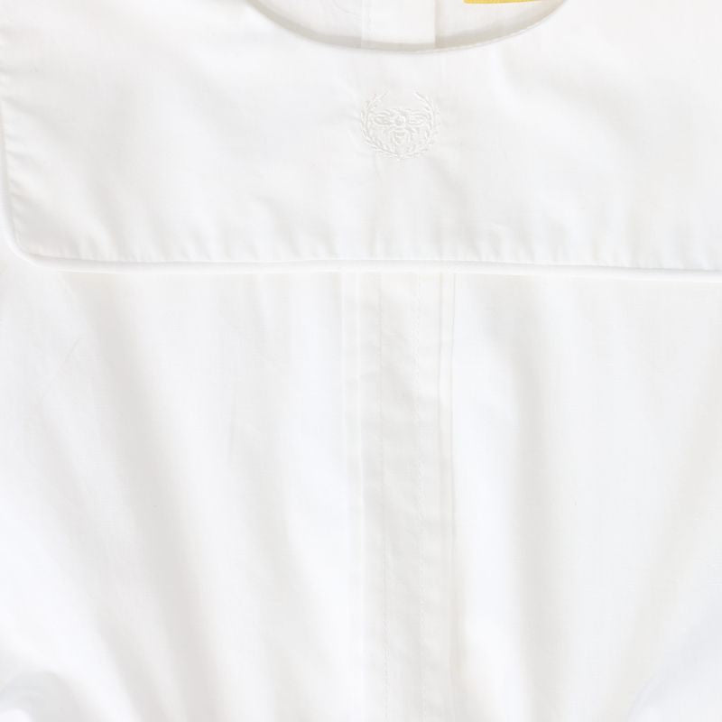 Le Bourdon Light Blue Textured Piped Trim Shorts Set