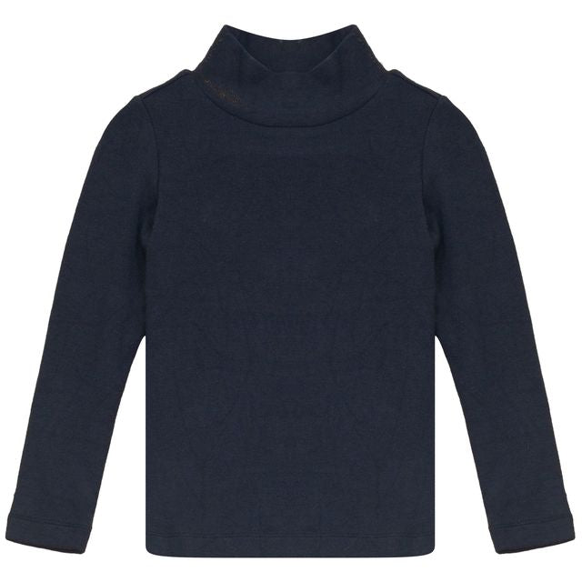 Calla Lili Blue Mock Neck *PREORDER WILL SHIP IN TWO WEEKS*