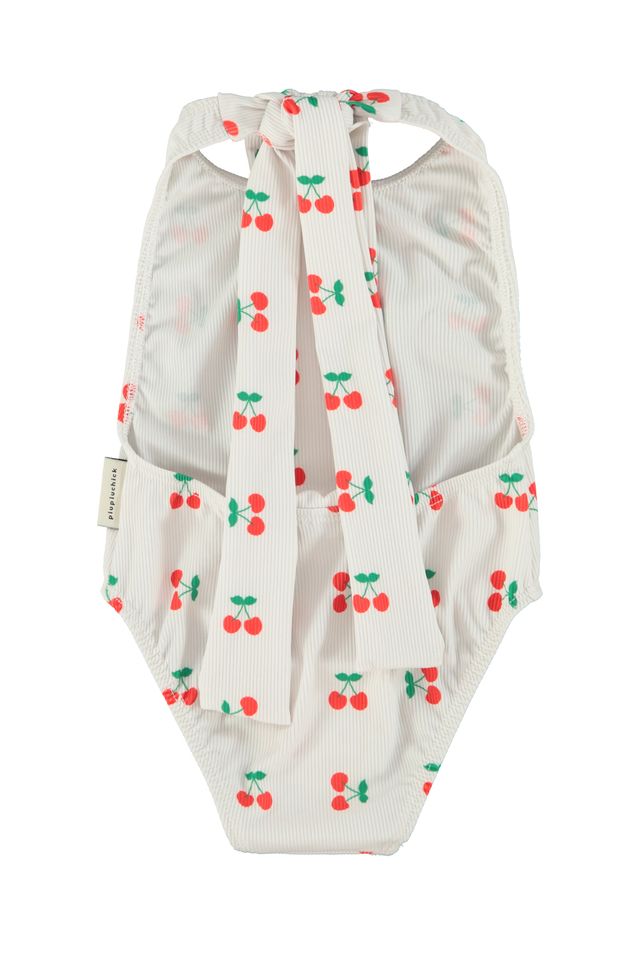 Piupiuchick Ecru w/ Cherries Swimsuit