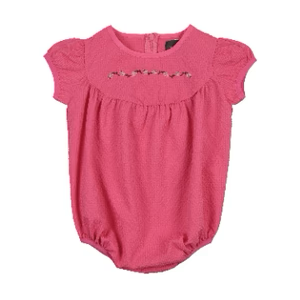 Sweet Threads Hot Pink Puce Romper