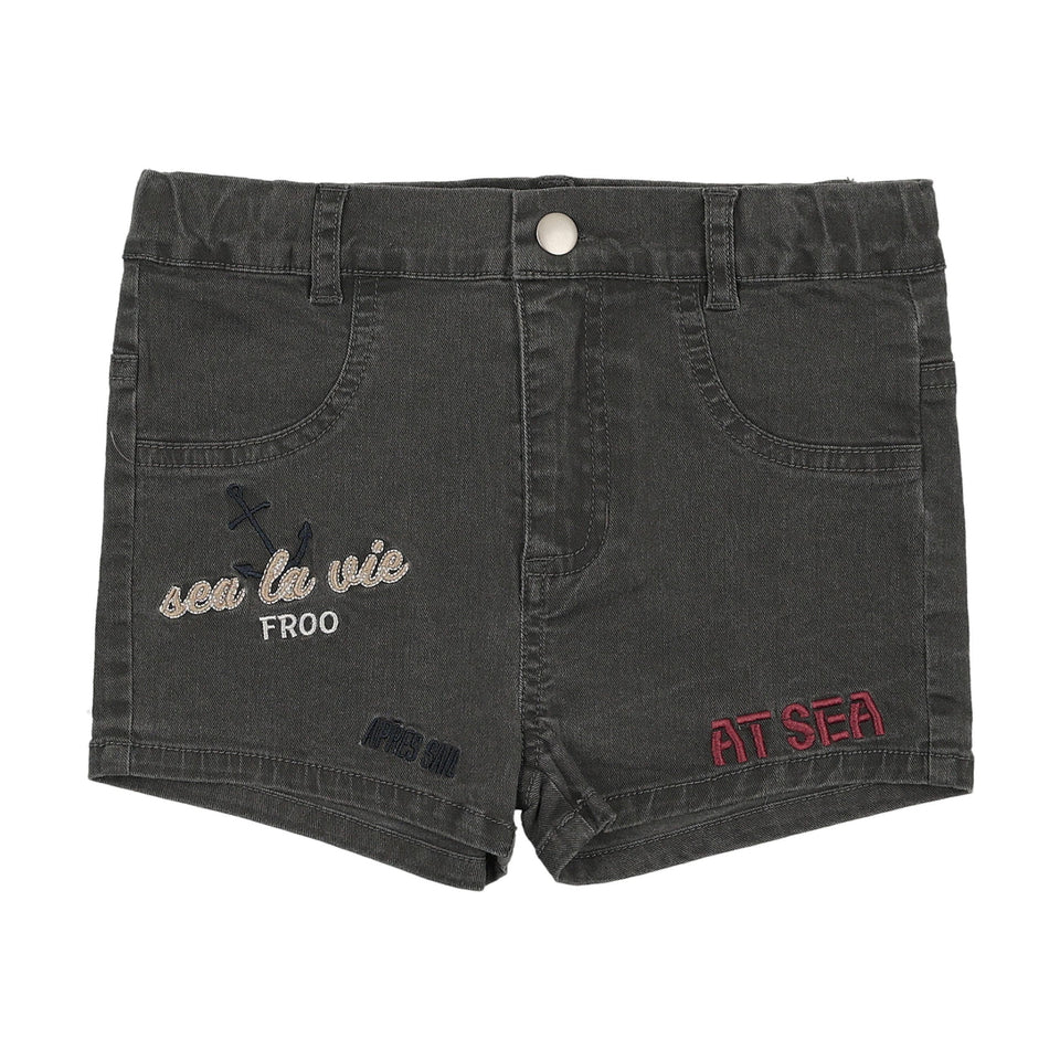 Froo Atlas Grey Denim Shorts
