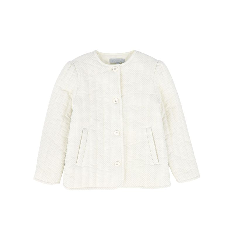 Bace Floral Quilted Button Jacket