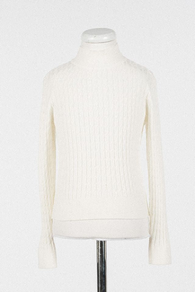 Twinset Snow Knit Turtleneck