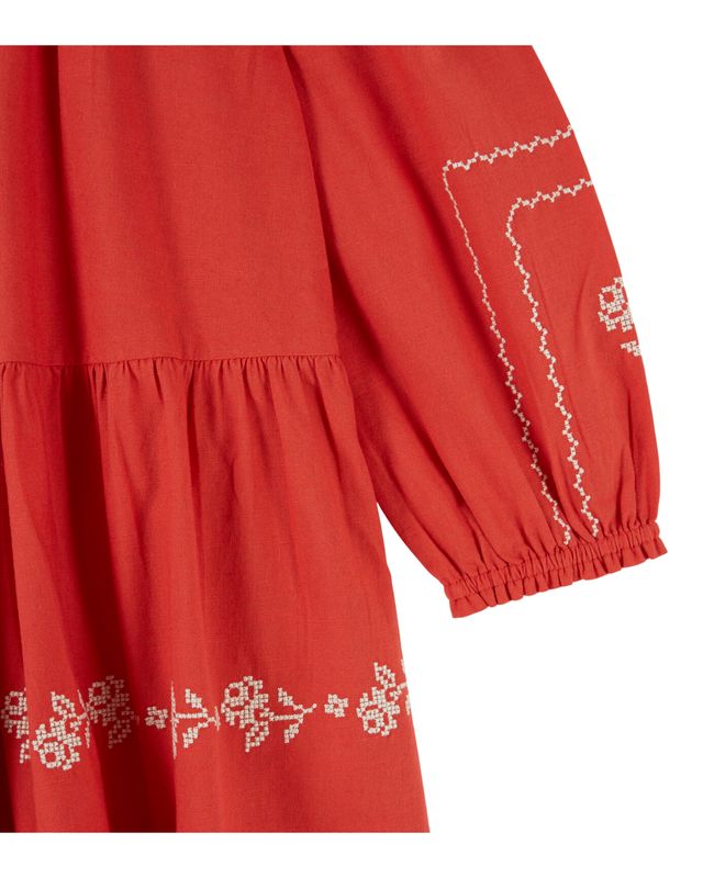 Emile & Ida Griotte Embroidered Dress