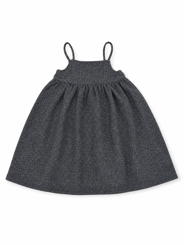 Calla Lili Grey/Brown Tweed Dress