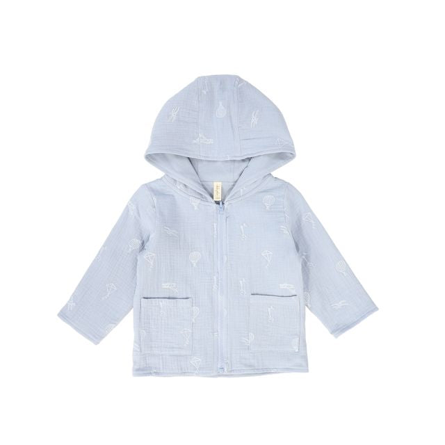 Bebe Jolee Blue Hot Air Balloon Jacket
