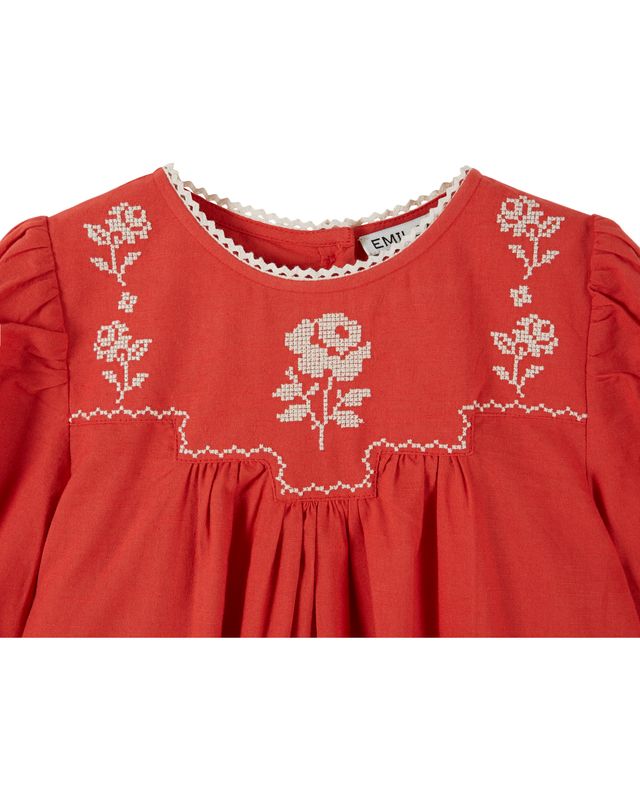 Emile & Ida Griotte Embroidered Dress