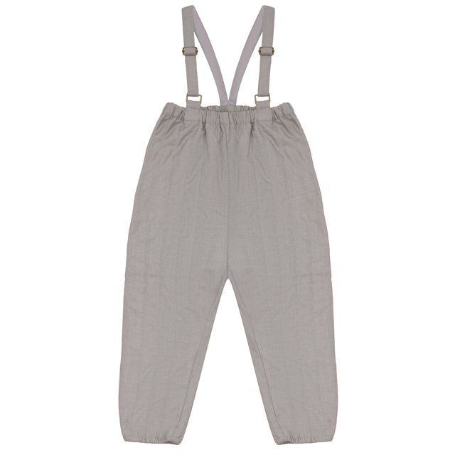 Calla Lili Baby Boy Quilted Overall