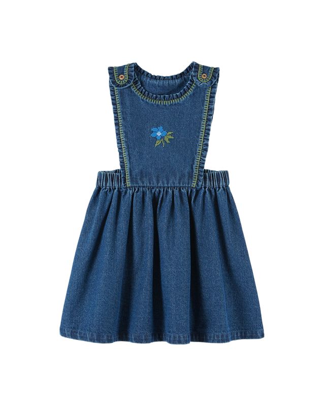Emile & Ida Denim Overall Dress