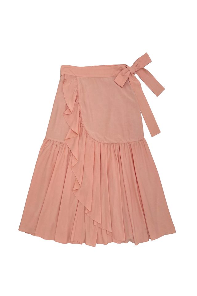 Zaikamoya Lilian Peach Skirt