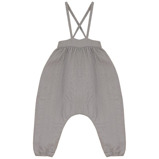 Calla Lili Baby Girl Quilted Overall